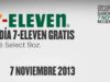 Pomoción Día 7 Eleven: Café gratis sólo hoy 7 de noviembre