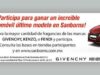 Promoción Sanborns Perfumes Givenchy, Kenzo y Fendi: gana auto Peugeot 208
