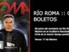 Gana boletos para el concierto de Río Roma en el Auditorio Nacional