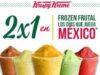 Promoción Krispy Kreme: 2X1 en Frozen Frutal los días que juegue México