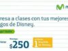 Promoción Movistar: recarga tu equipo móvil y recibe una mochila Disney
