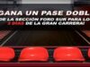 Concurso Santander: gana 1 de los 5 boletos dobles para los 3 días de La Gran Carrera de México