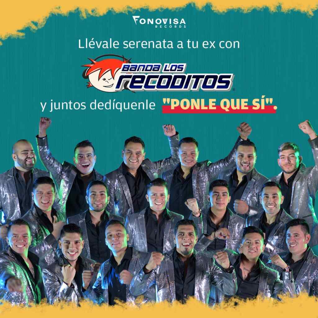 Universal Music regala serenatas con la Banda Los Recoditos Ganapromo