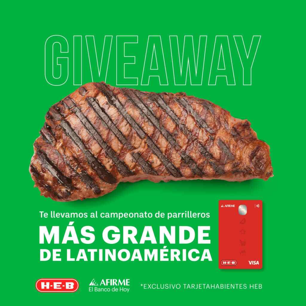 Gana accesos al Grill Master HEB, el campeonato de parrillada más