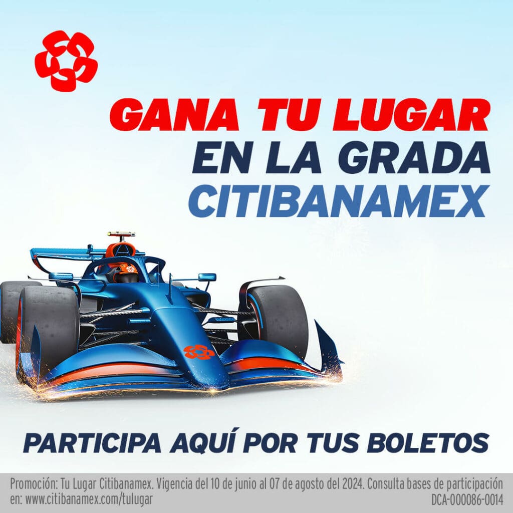 Promoción Tu Lugar Citi Banamex: Gana uno de los 1500 boletos a la