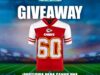 Giveaway Gran Chapur: Gana un jersey de los Kansas City Chiefs